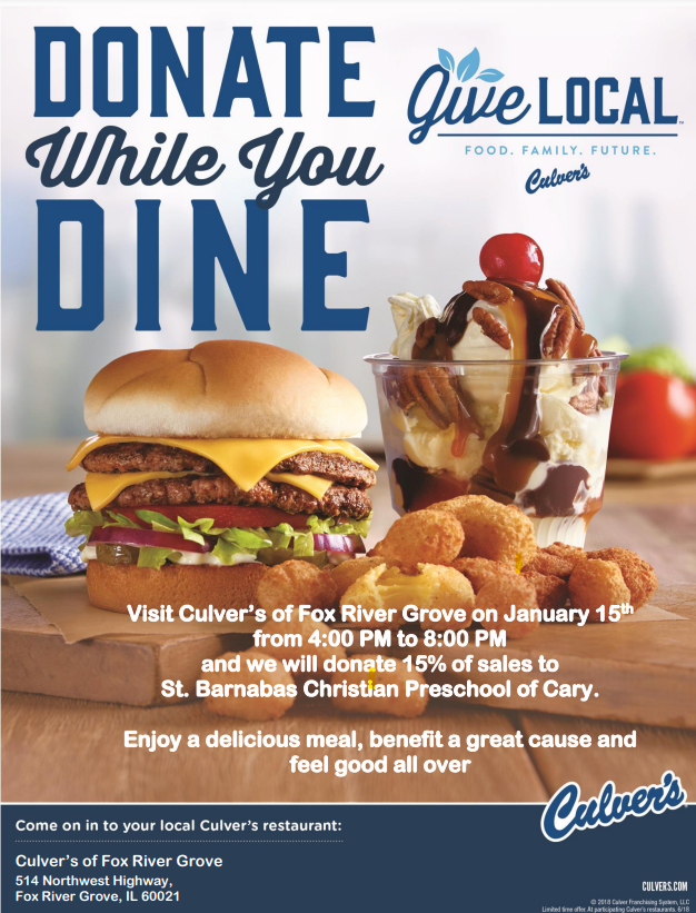 culvers dine and share flyer