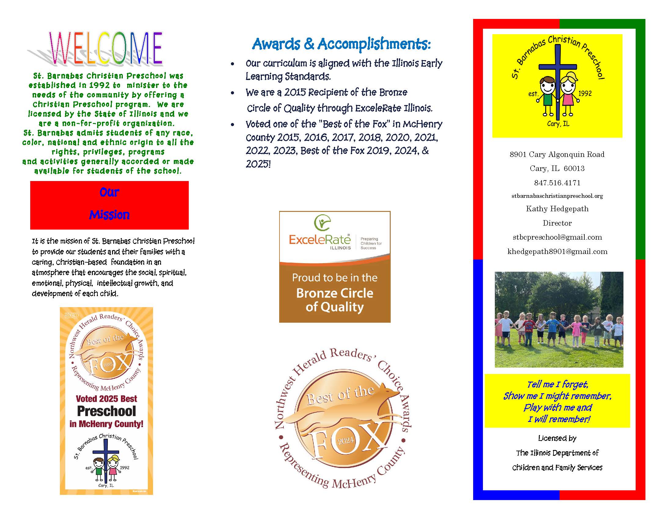 tri-fold brochure side 1