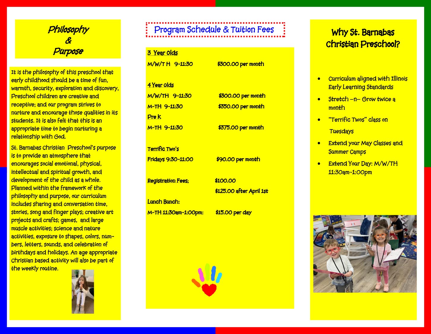 26-27  Preschool Brochure Page 2